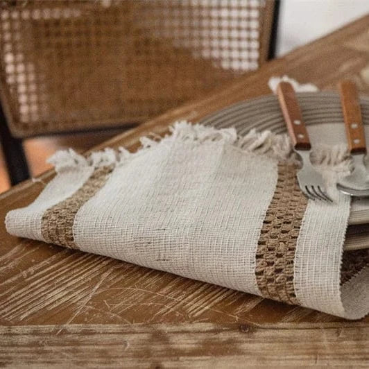 Chemin de Table Mariage Bohème - Rustique Chic