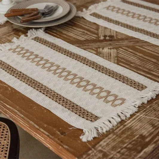 Chemin de Table Style Bohème - Mariage Chic