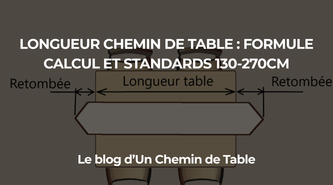 Quelle longueur pour un Chemin de Table ?