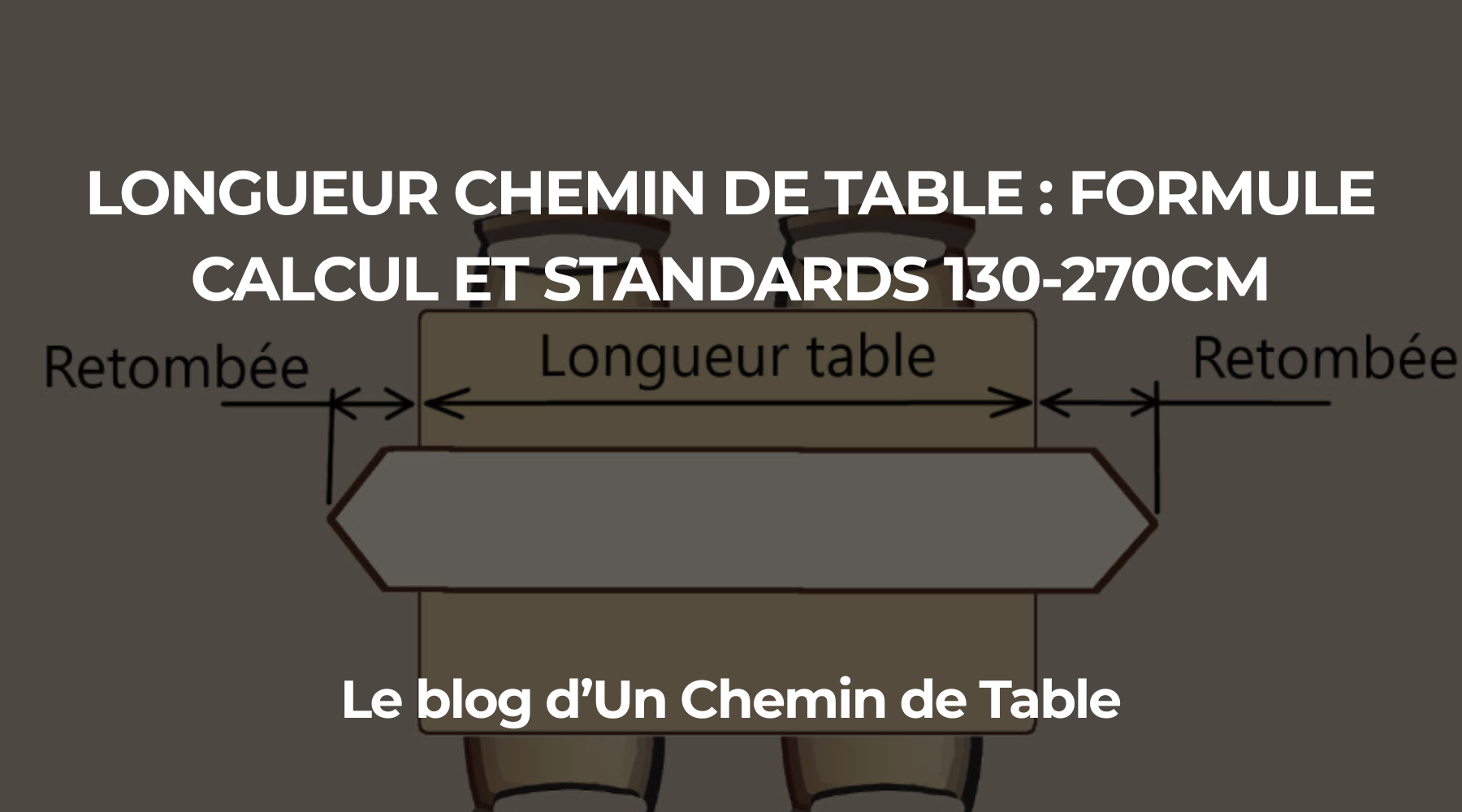 Quelle longueur pour un Chemin de Table ?