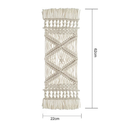 Chemin de Table au Crochet - Tissé Main Coton 100% Bohème