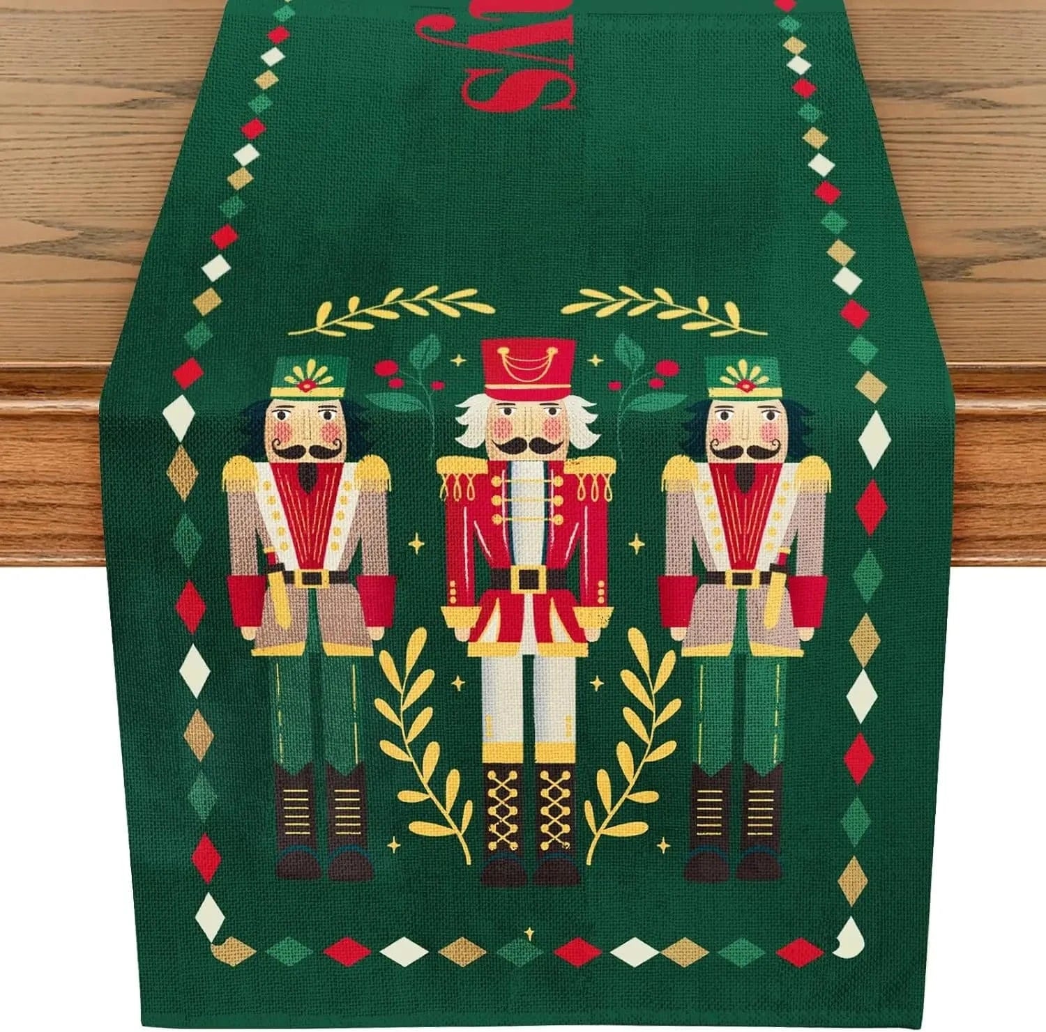 Chemin de Table Casse Noisette - Tradition Allemande Lin