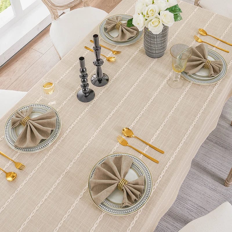 Lot de 6 Serviettes de Table de Style Pastoral