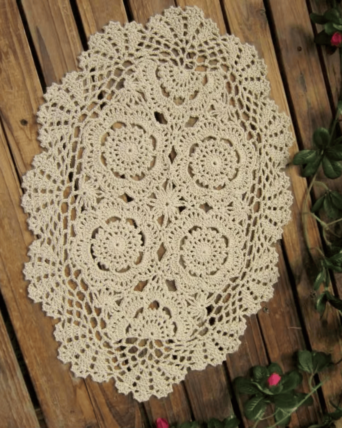 Set de table au crochet