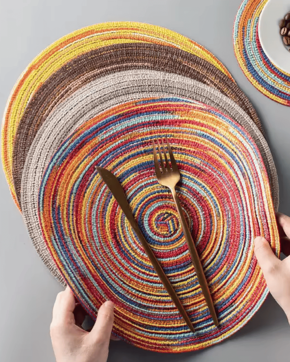 Set de table coloré