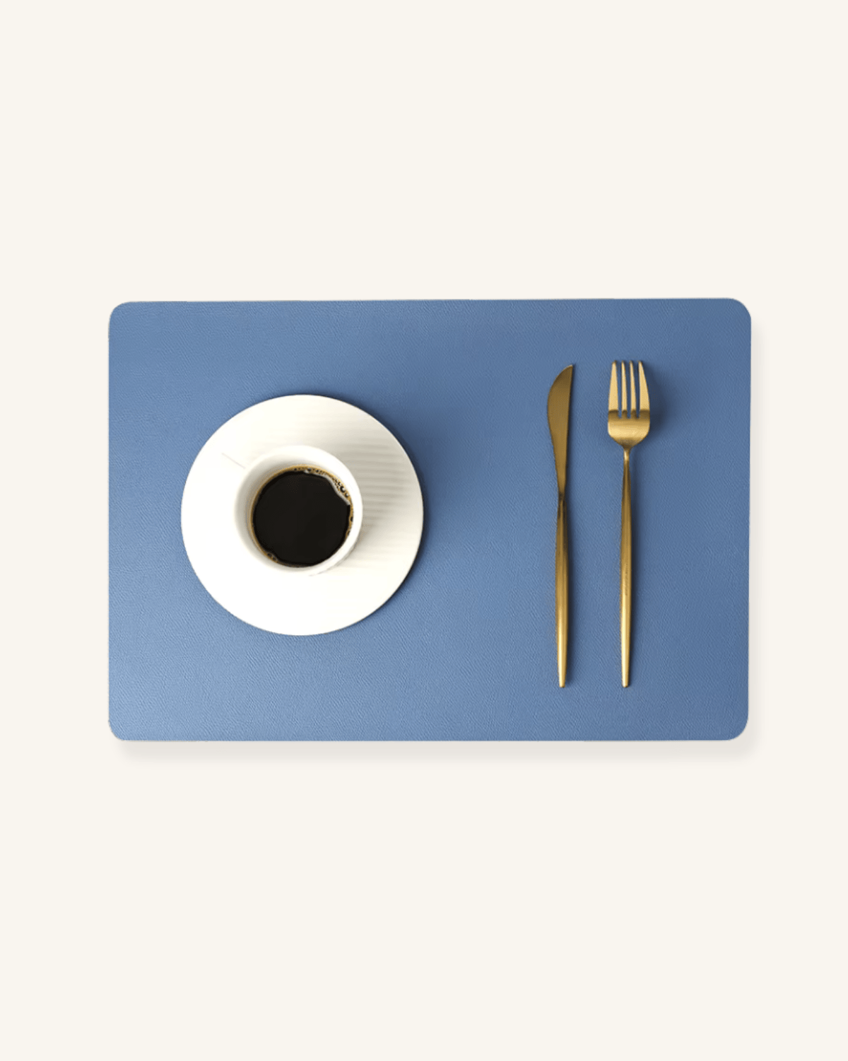 Set de table en cuir synthétique