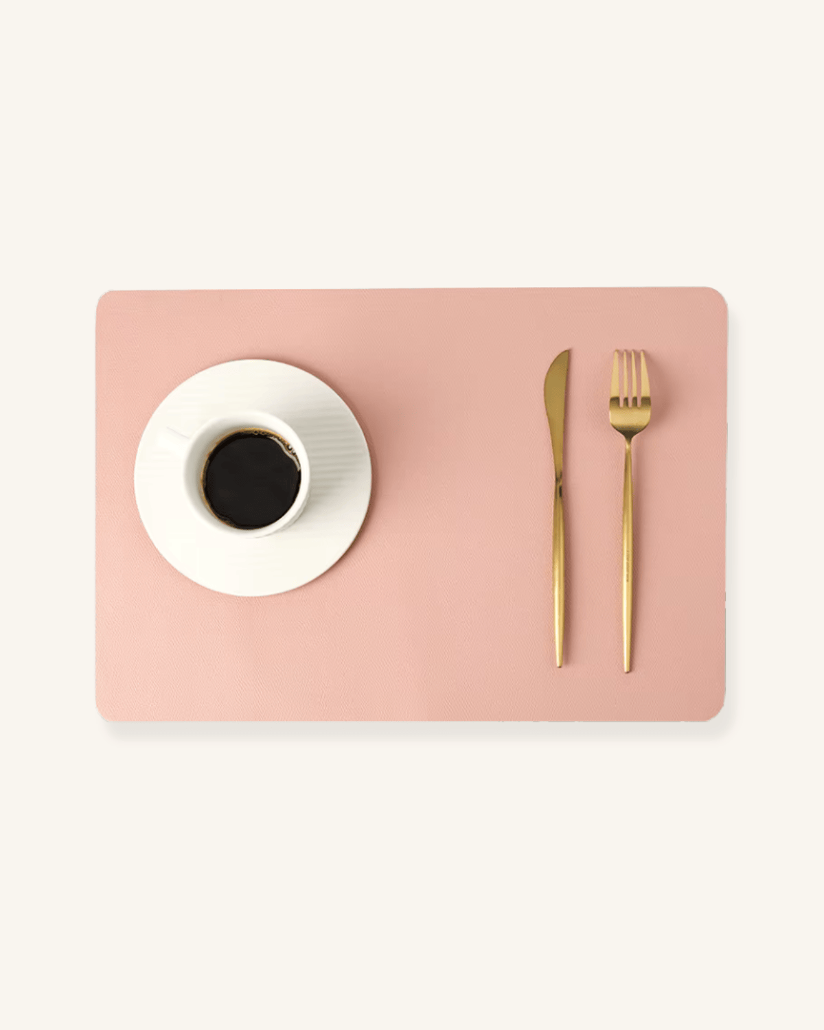 Set de table en cuir synthétique