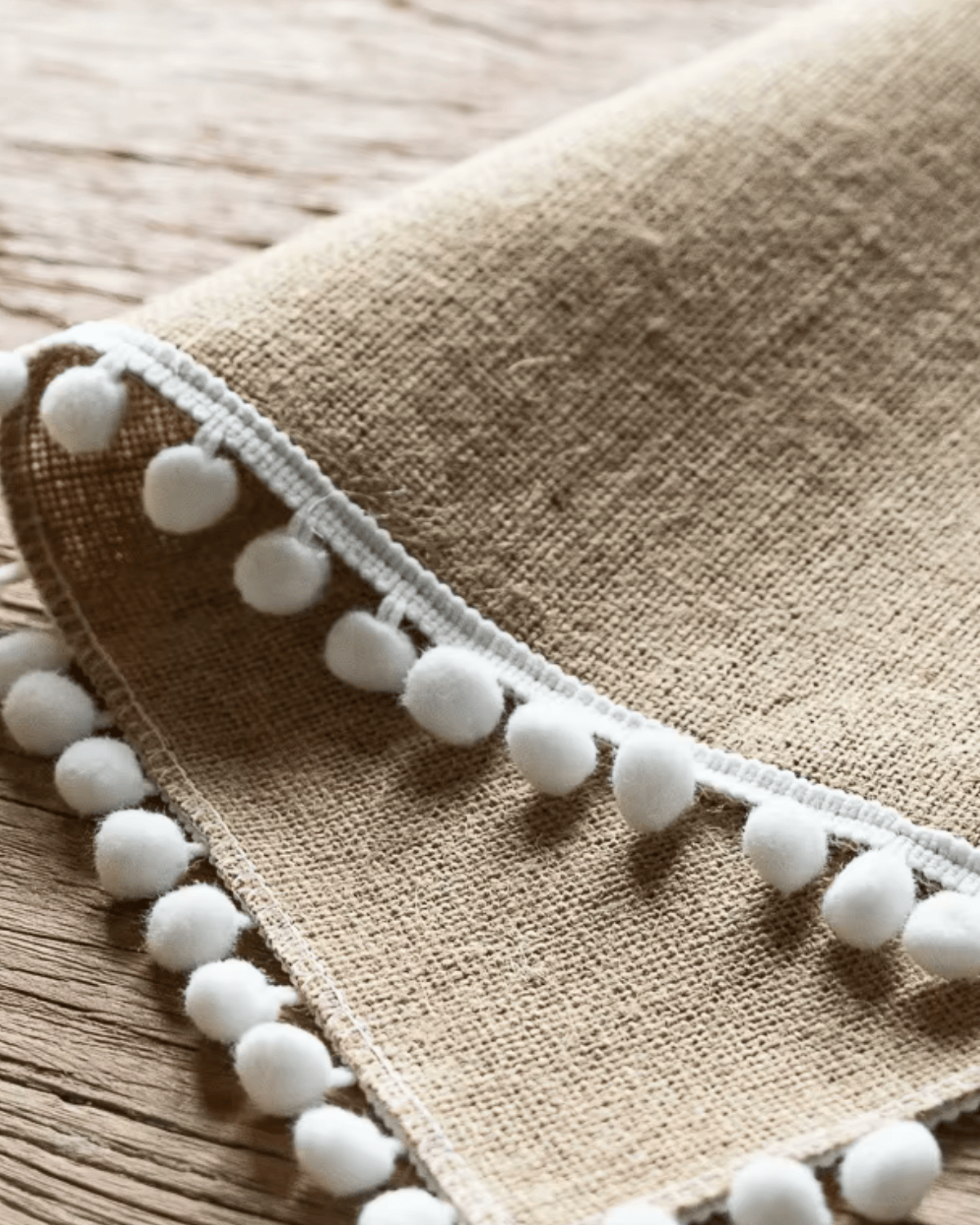 Set de table en jute rond