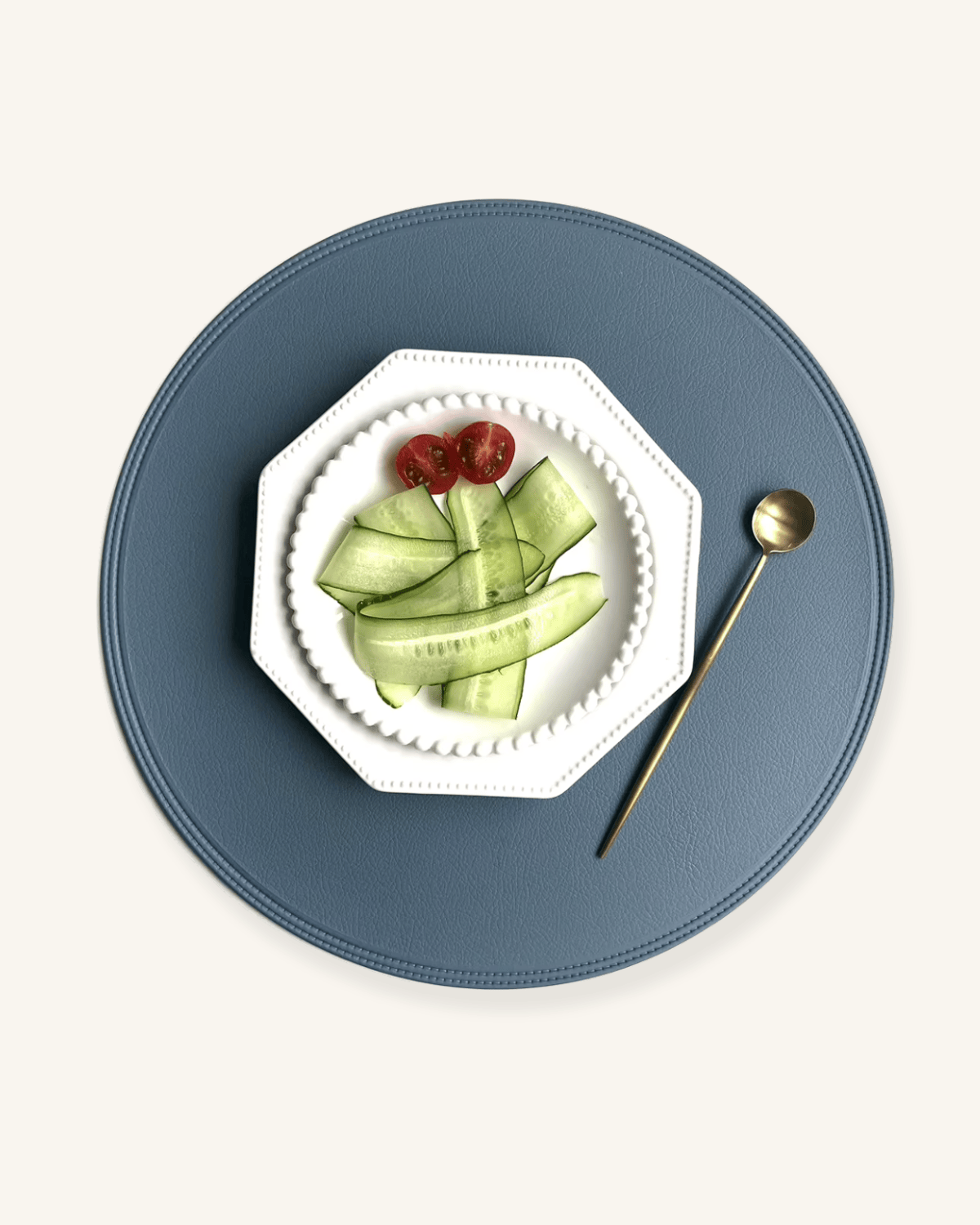 Set de table en simili cuir