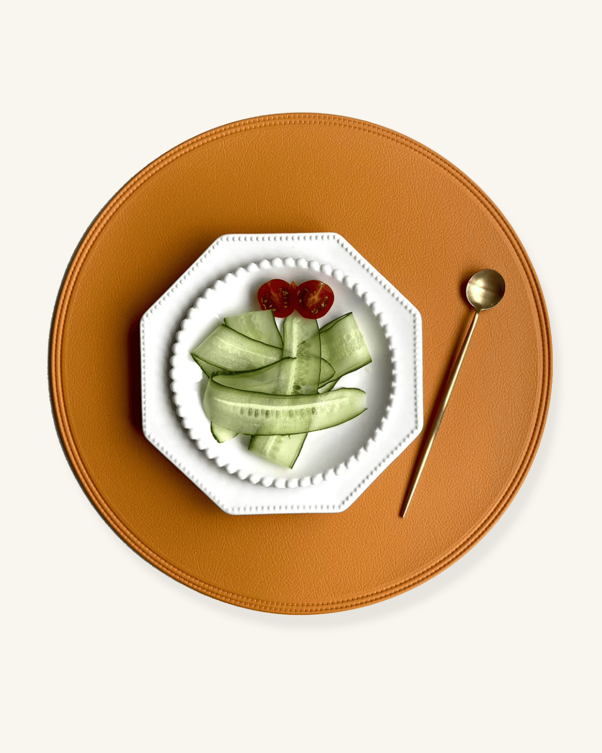 Set de table en simili cuir