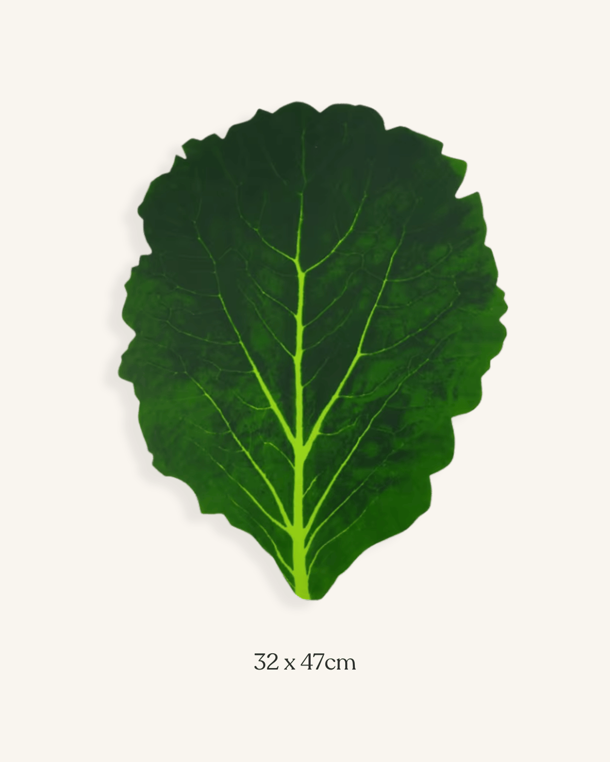 set de table feuillage