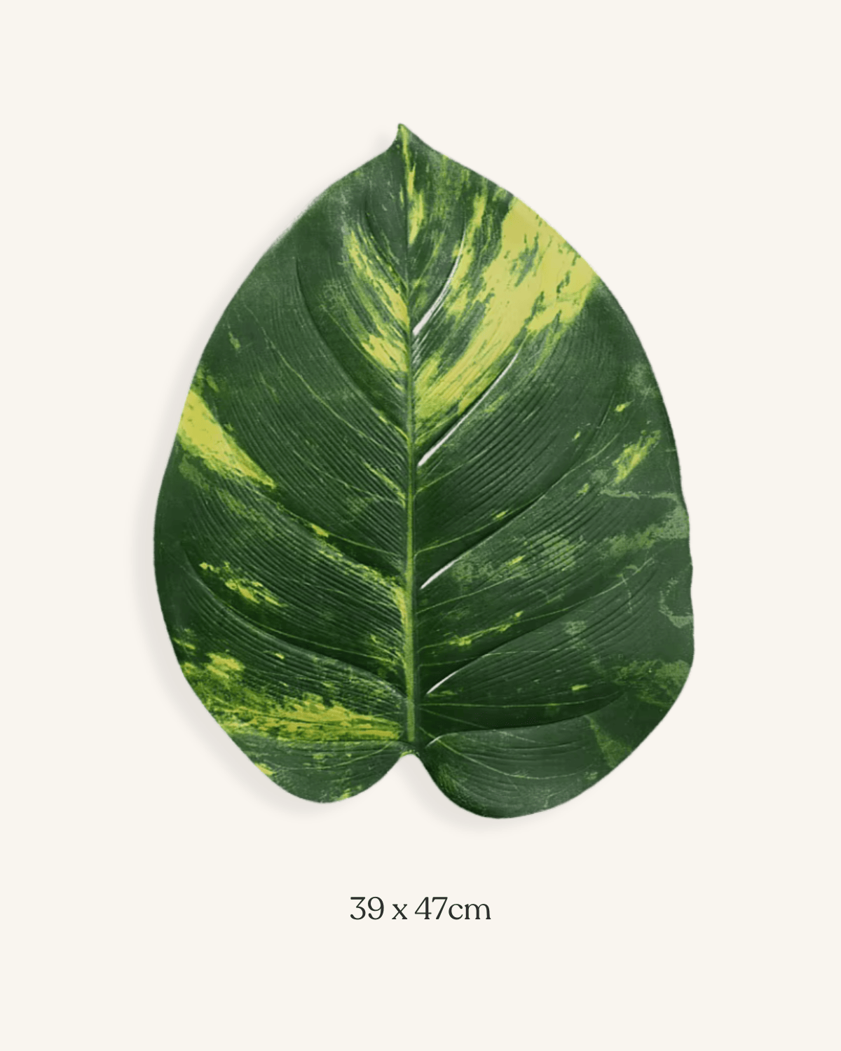 set de table feuillage