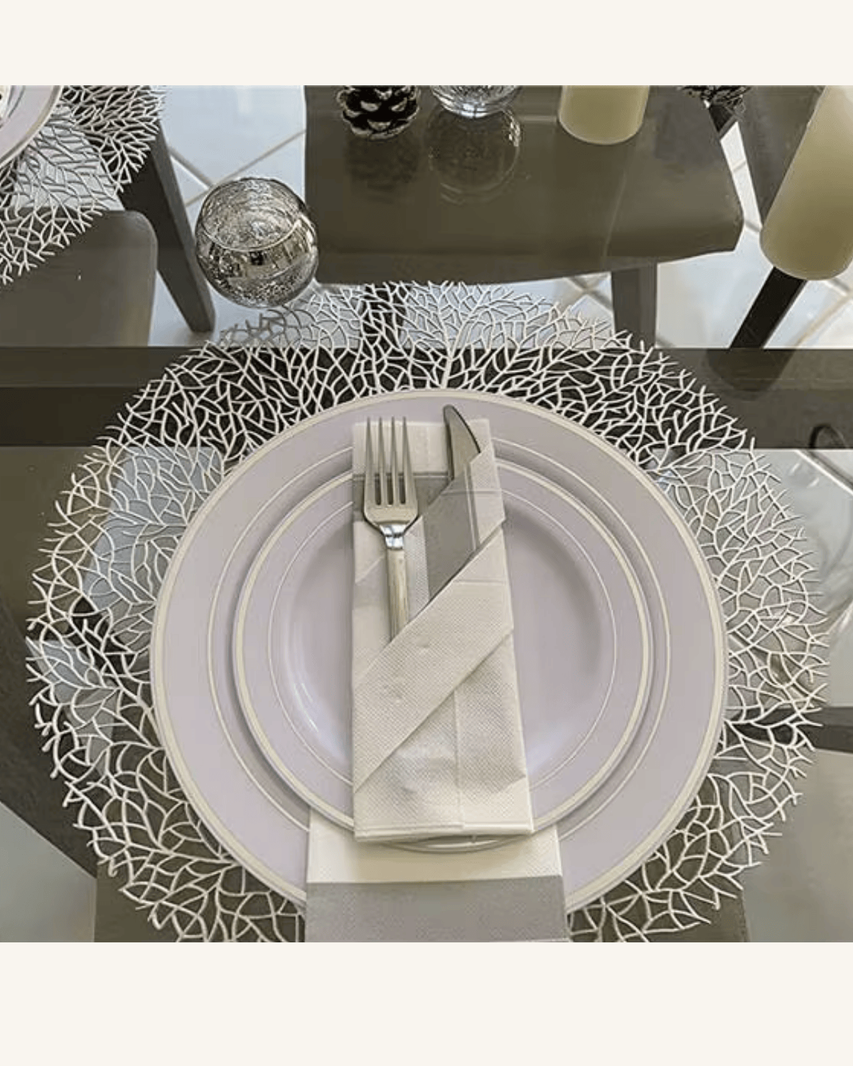 set de table pvc