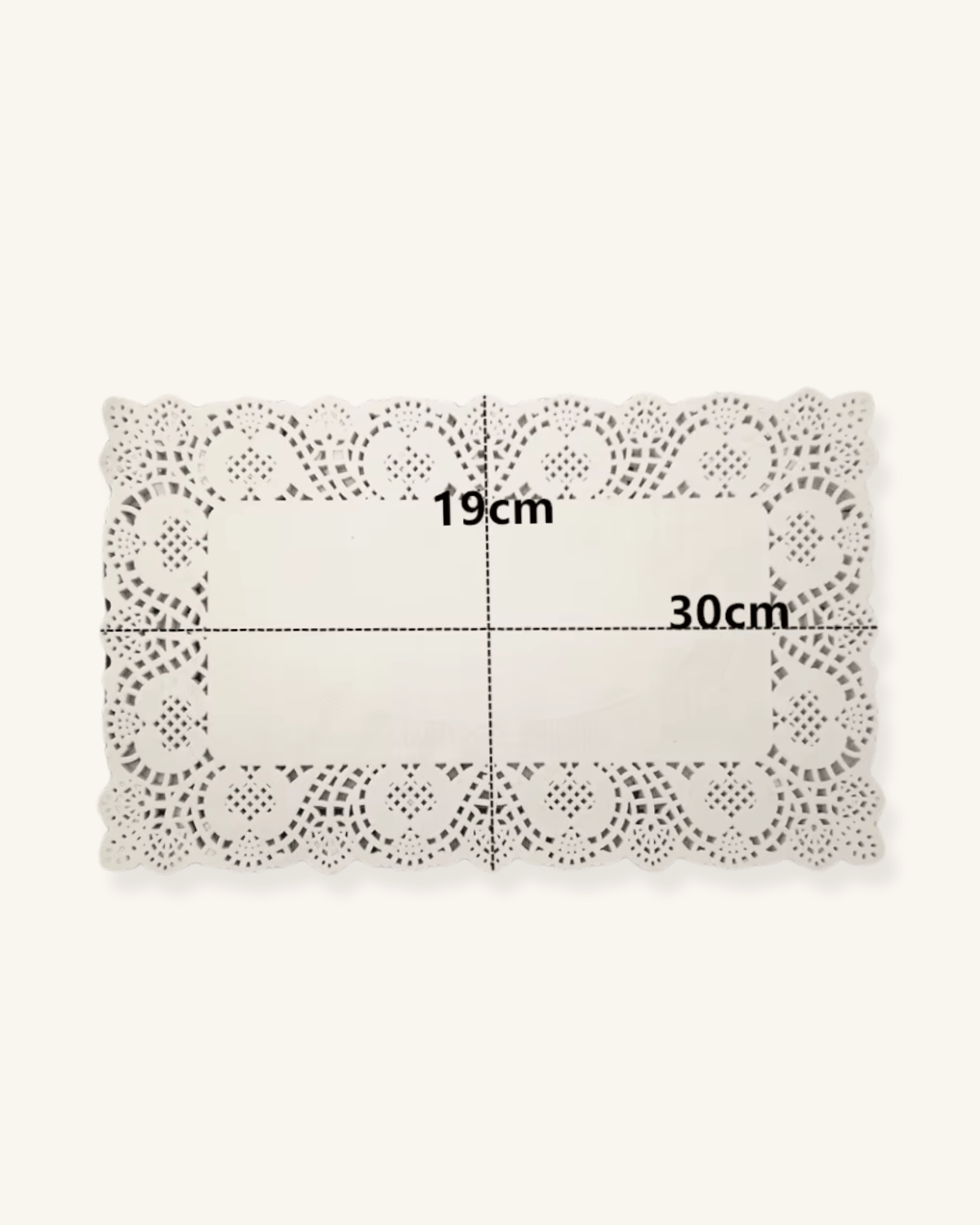 Set de table rectangulaire en papier jetable