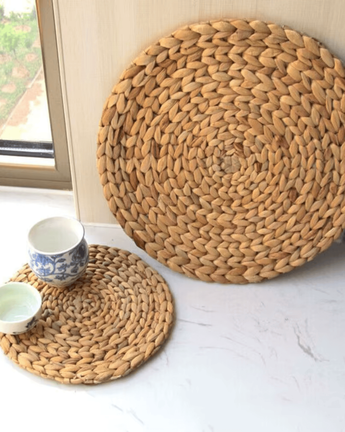 Set de table rond osier