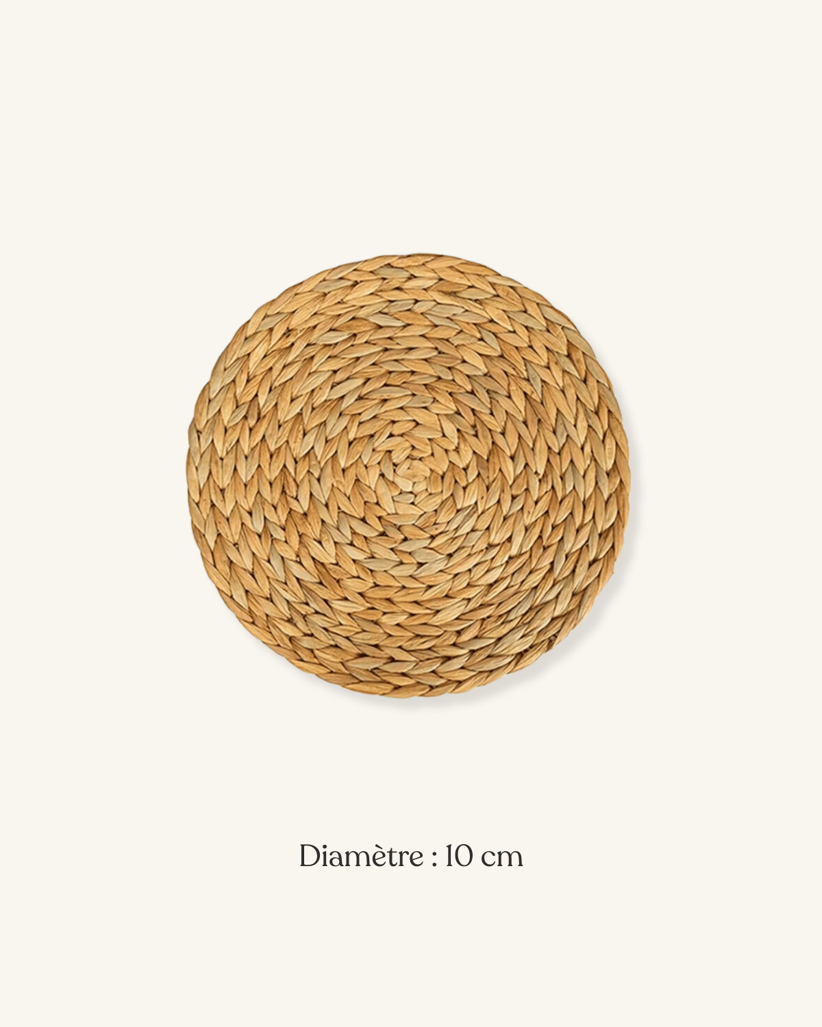 Set de table rond osier