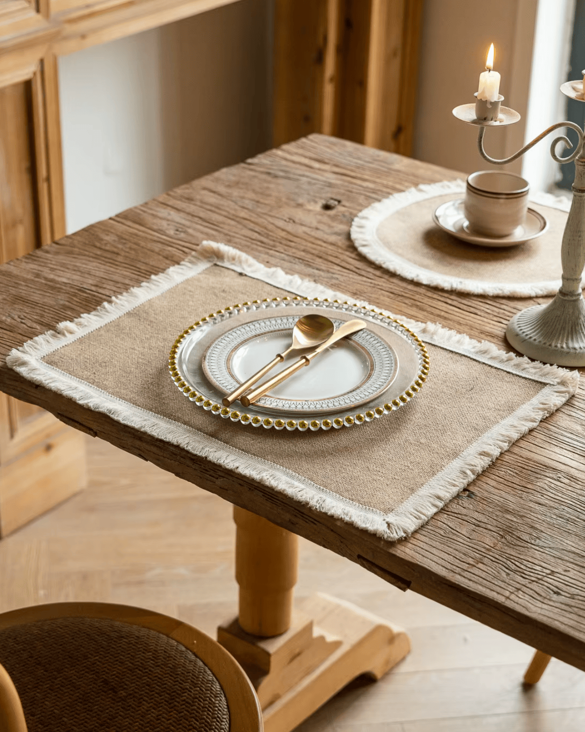 Set de table toile de jute