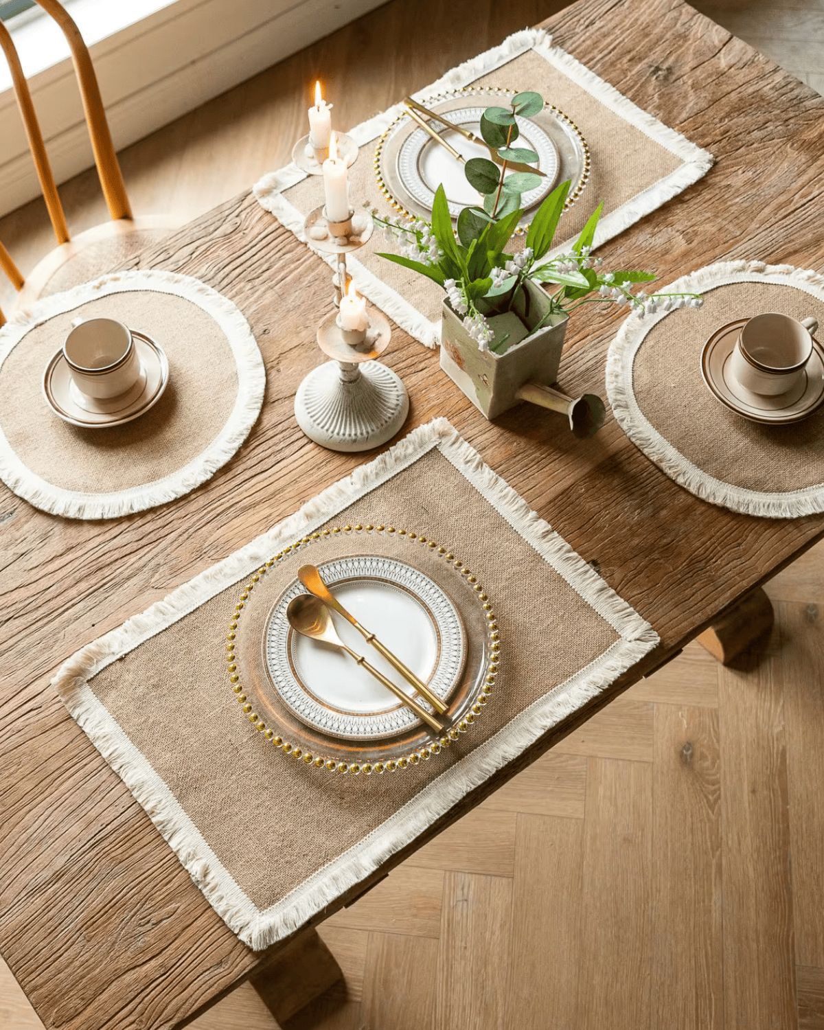 Set de table toile de jute