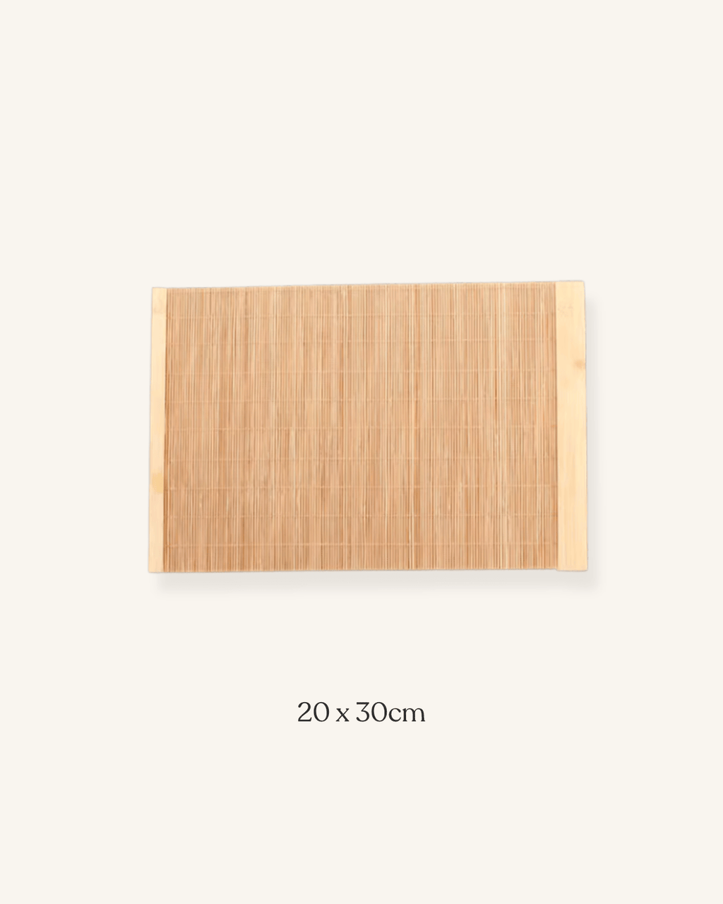 Sets de table bambou